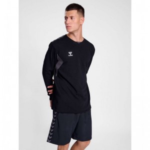 Hummel Authentic Co Training Sweat Gensere Herre Svarte | 753780-410