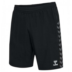 Hummel Authentic Woven Shorts Herre Svarte | 712452-318