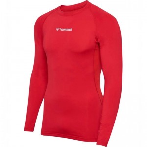 Hummel Bl Performance L/S Basislag Herre Rød | 557969-610