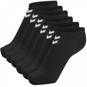 Hummel Chevron 6-pack Ankles Sokker Herre Svarte | 491659-089