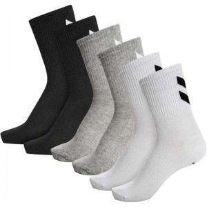 Hummel Chevron 6-pack Sett Dame Svarte | 930244-051