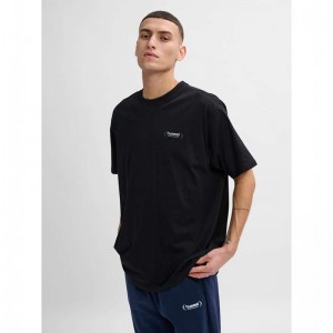 Hummel Felix Loose T-skjorte Herre Svarte | 505149-162