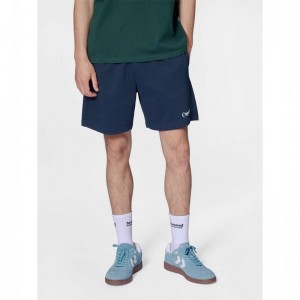 Hummel Felix Sweatshorts Herre Marineblå | 590626-040