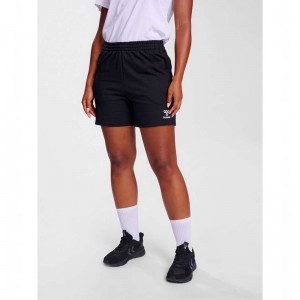 Hummel Go 2.0 Sweat Shorts Dame Svarte | 485867-842