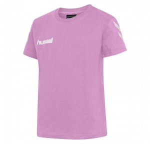Hummel Go Cotton S/S T-skjorte Barn Lavendel | 439121-736