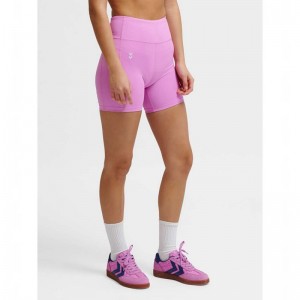 Hummel Hiit Impact Hw Short Tights Dame Rosa | 247590-625