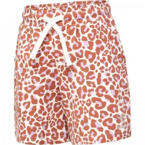 Hummel Jumpy Aop Shorts Barn Rød | 957491-674
