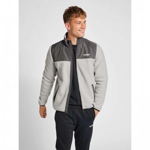 Hummel Lgc Charley Fleece Jakker Herre Grå | 216175-790