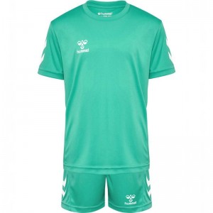 Hummel Logo Sett Barn Grønn | 175329-760