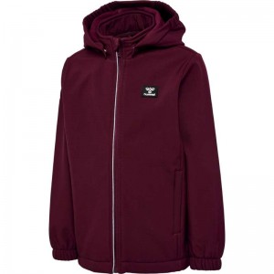 Hummel Mars Softshell Bukse Barn Burgunder | 036473-735