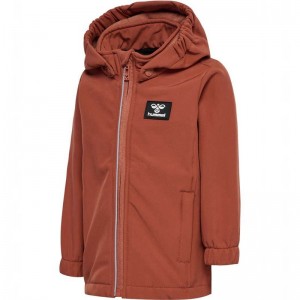 Hummel Mars Tex Mini Softshell Jakker Barn Rød | 015780-304