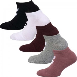 Hummel Match Me 5-pack Sokker Barn Rosa | 474580-633