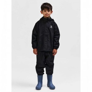 Hummel Nessie Rainsuit Drakter Barn Svarte | 538513-619
