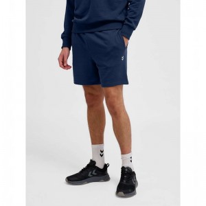 Hummel Pulse Sweatshorts Herre Marineblå | 317118-863