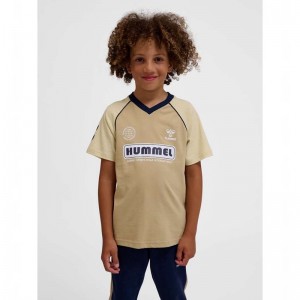 Hummel Rolf S/S T-skjorte Barn Gul | 997374-228