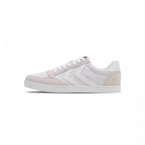 Hummel Slimmer Stadil Tonal Low Sneakers Herre Hvite | 056908-312
