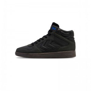 Hummel St Power Play Mid Wt Sneakers Dame Svarte | 833790-344
