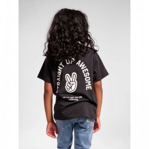 Hummel Stsharlem T-skjorte Barn Svarte | 448483-182