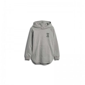 Hummel Stsmonterey Hettegenser Barn Grå | 531391-289