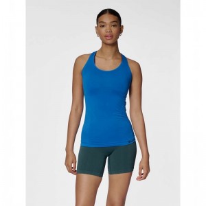 Hummel Tif Seamless Tank Top Dame Blå | 246919-482