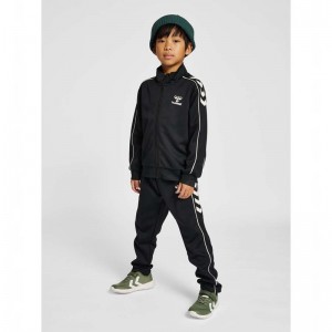 Hummel Track Tracksuit Shorts Barn Svarte | 354003-335
