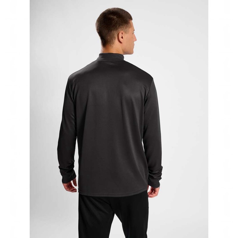 Hummel Active Pl Half Zip Gensere Herre Svarte | 521471-961