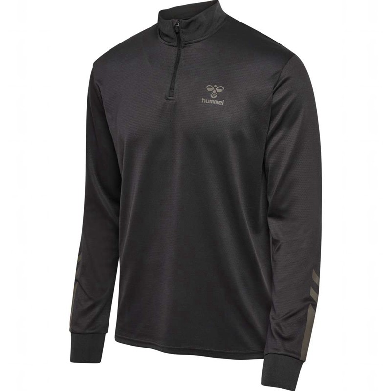 Hummel Active Pl Half Zip Gensere Herre Svarte | 521471-961