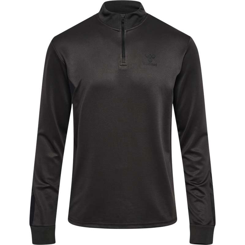 Hummel Active Pl Half Zip T-skjorte Herre Svarte | 404747-040