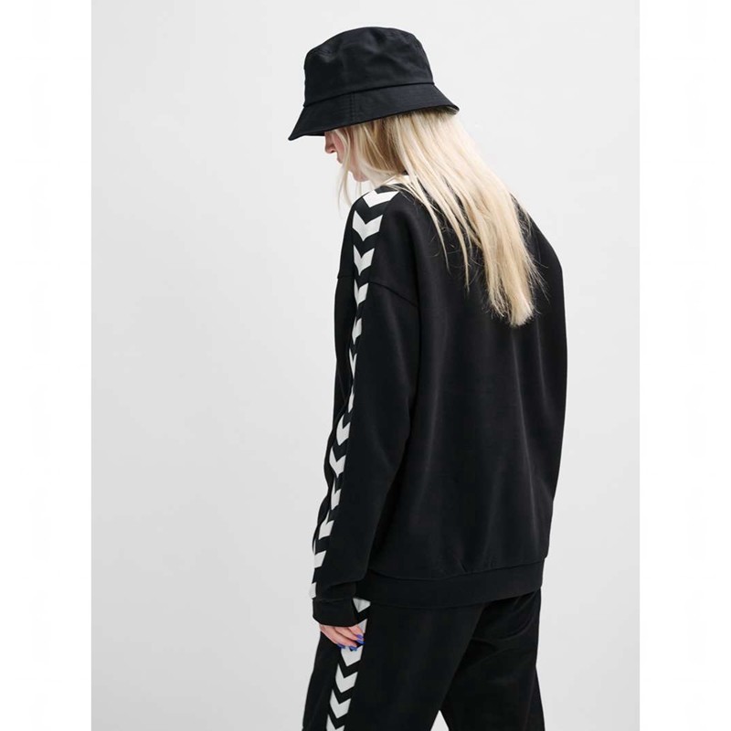Hummel Archive Loose Fit Gensere Dame Svarte | 859004-749
