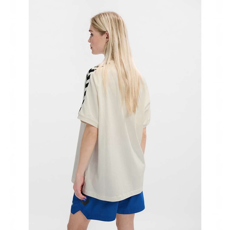Hummel Archive Loose S/S Jersey Dame Hvite | 699275-974