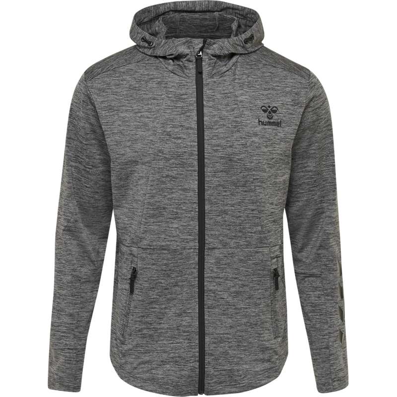 Hummel Aston Zip Hettegenser Herre Grå | 197347-292