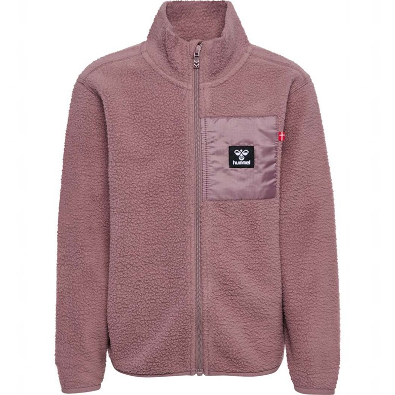 Hummel Atlas Fleece Zip Jakker Barn Rosa | 121298-590