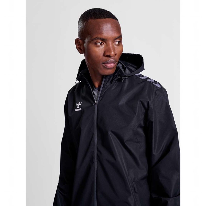 Hummel Authentic All Weather Jakker Herre Svarte | 752657-408