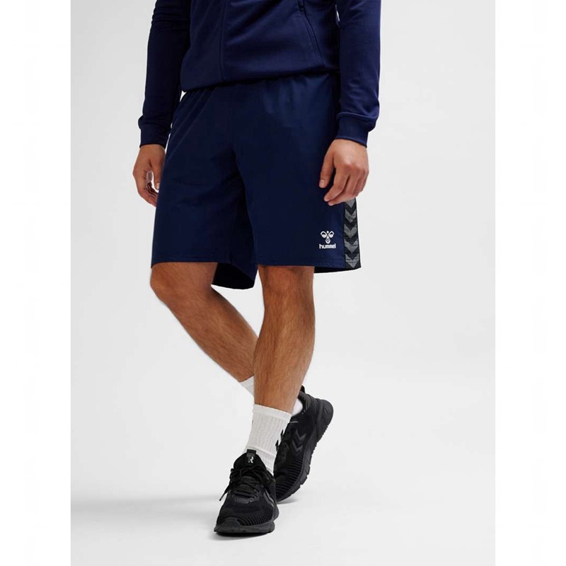 Hummel Authentic Woven Shorts Herre Marineblå | 075868-723