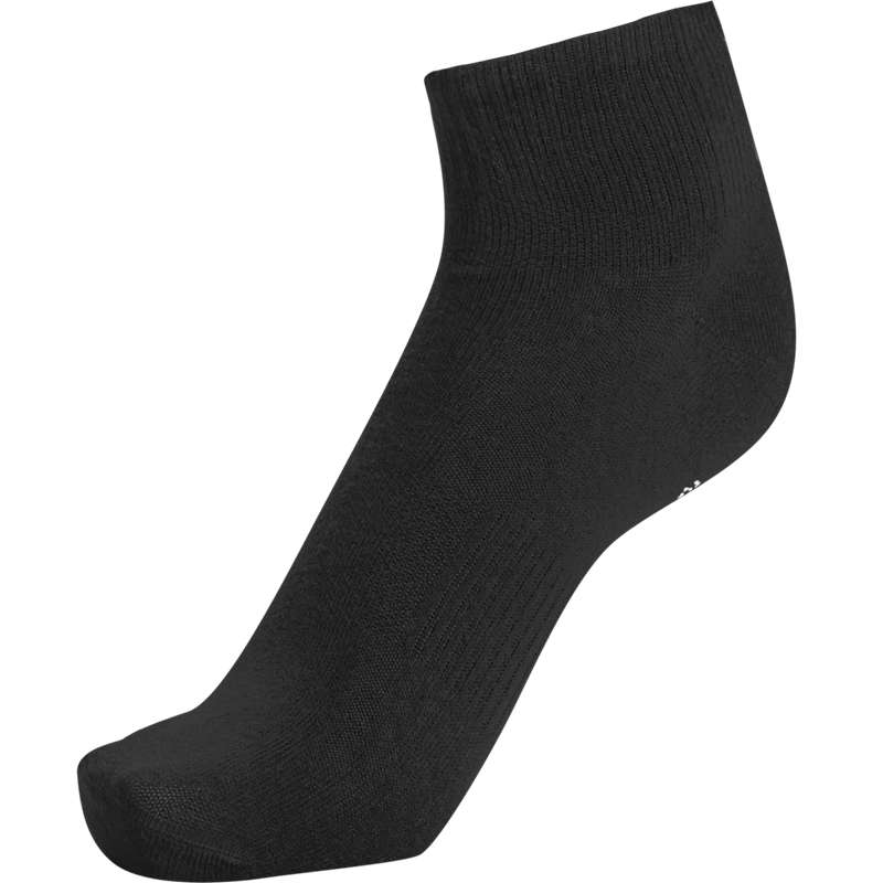 Hummel Chevron 6-pack Mid Cut Sokker Dame Svarte | 831105-727