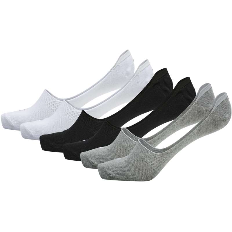 Hummel Chevron 6-pack No Shows Sokker Herre Hvite | 099191-393