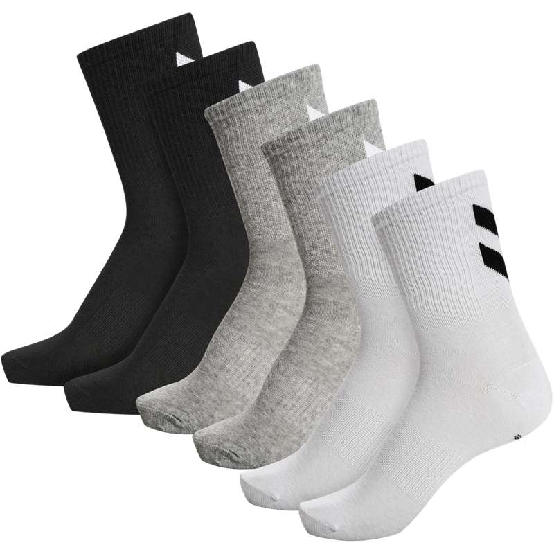 Hummel Chevron 6-pack Sett Dame Svarte | 930244-051