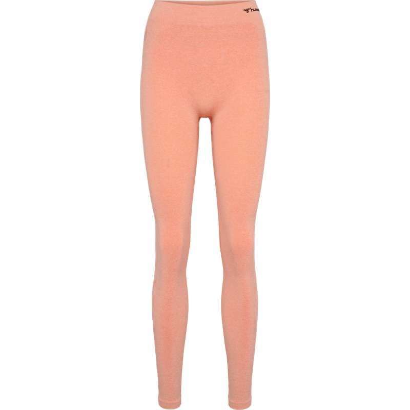 Hummel Ci Seamless Mid Waist Shorts Dame Korall | 190182-228