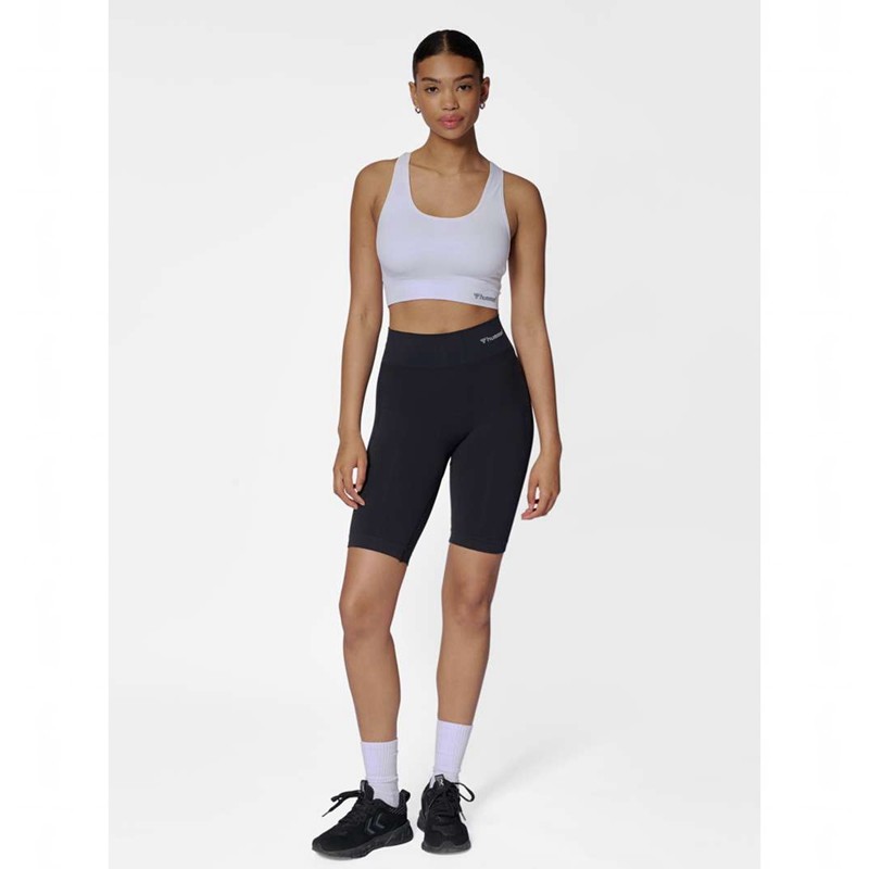 Hummel Clea Seamless Cycling Shorts Dame Svarte | 204788-344