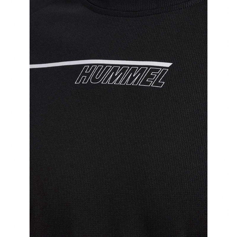 Hummel Court Light Weight L/S T-skjorte Herre Svarte | 227729-236