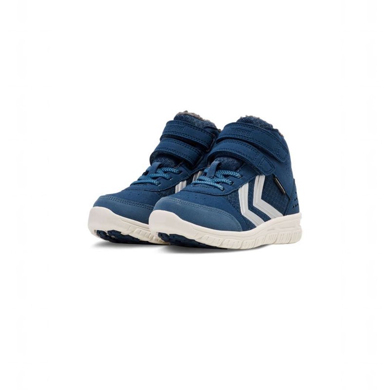 Hummel Crosslite Winter Mid Tex Jr Vintersko Barn Blå | 115425-765