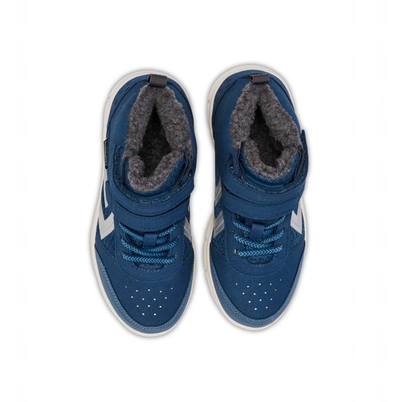 Hummel Crosslite Winter Mid Tex Jr Vintersko Barn Blå | 115425-765