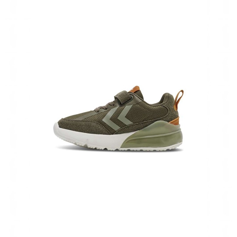 Hummel Daylight Jr Sneakers Barn Olivengrønne | 438367-700