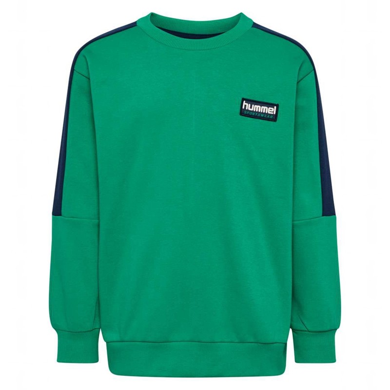 Hummel Dixen Gensere Barn Grønn | 534646-285