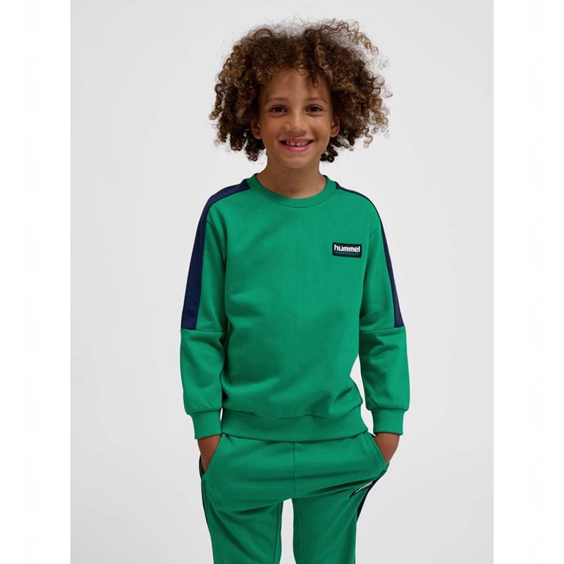 Hummel Dixen Gensere Barn Grønn | 534646-285