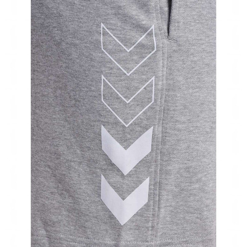 Hummel Elemental Cotton Shorts Herre Grå | 395589-342