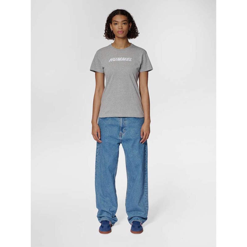Hummel Elemental Logo Cotton Sokker Dame Grå | 849094-582