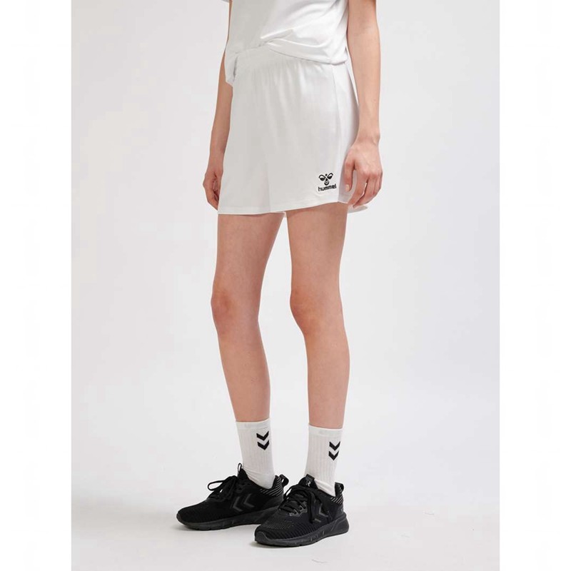 Hummel Essential Shorts Dame Hvite | 225396-391