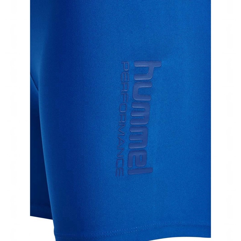 Hummel Fast Mid Waist Tight Sneakers Dame Blå | 306742-065