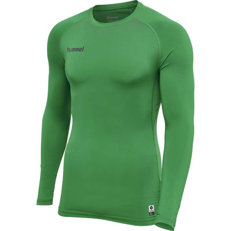 Hummel First Performance Jersey L/S Basislag Herre Grønn | 543344-331